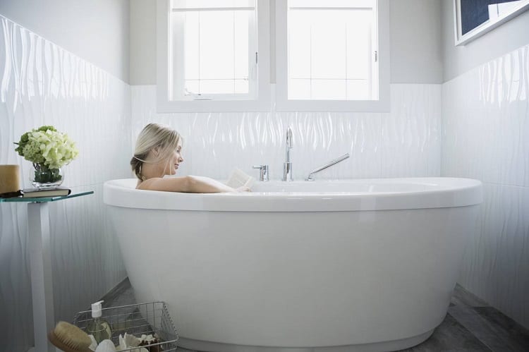 Woman In Bath
