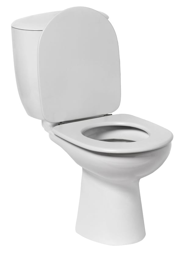 round toilet example